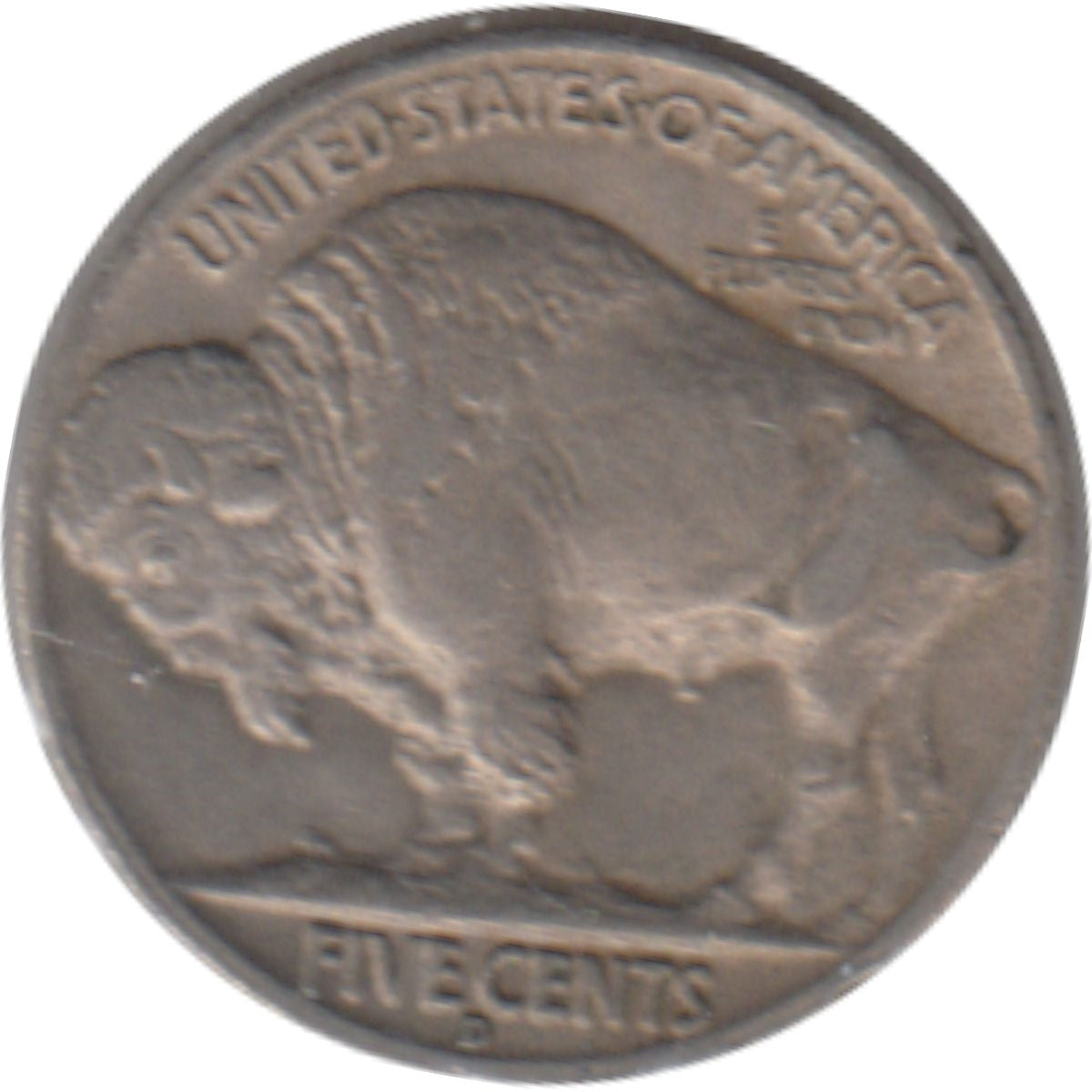 1935 D USA Nickel Extra Fine (EF40)