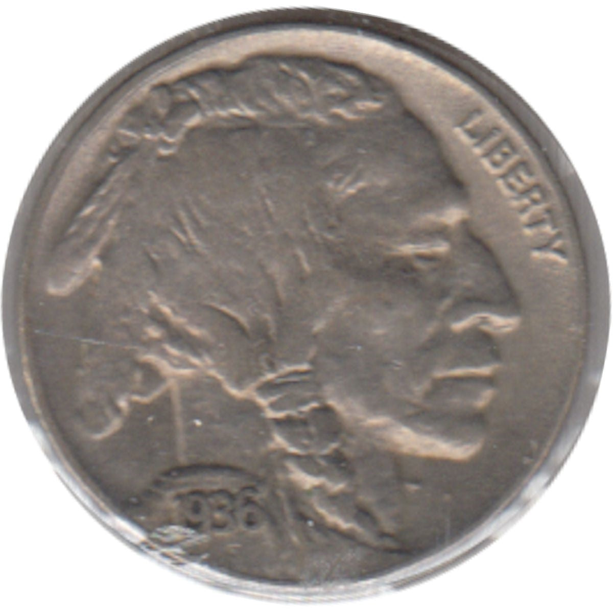 1936 USA Nickel EF-AU (EF45)