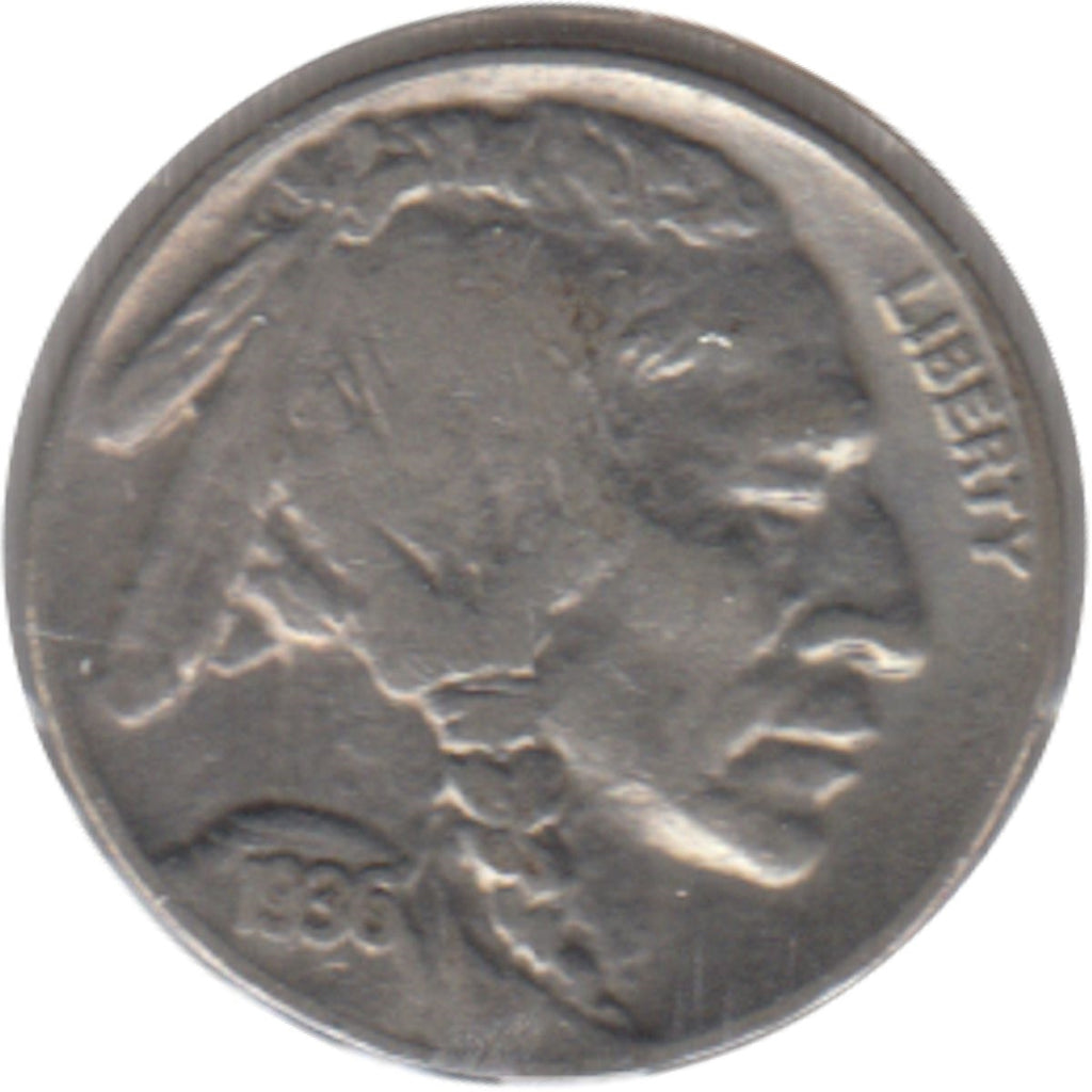 1936 D USA Nickel Extra Fine (EF40)