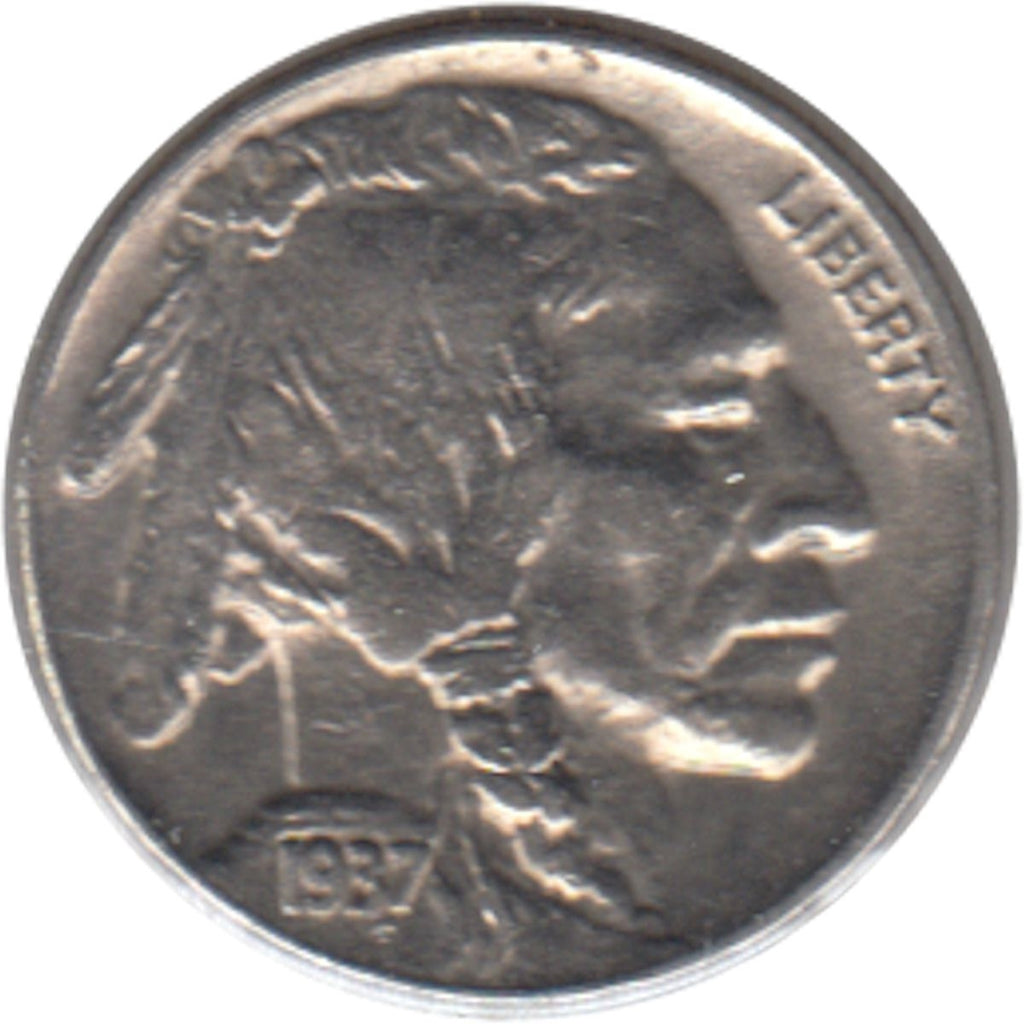 1937 USA Nickel Almost Uncirculated (AU50)