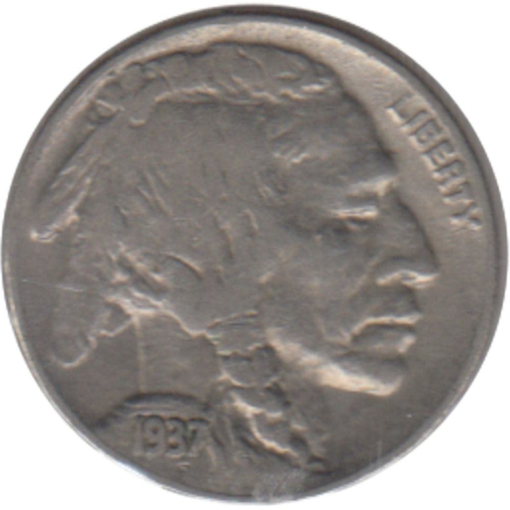 1937 D USA Nickel Extra Fine (EF40)