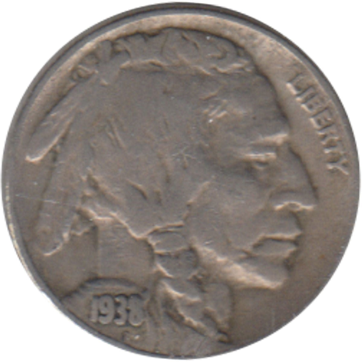 1938 D USA Nickel VF-EF (VF30)