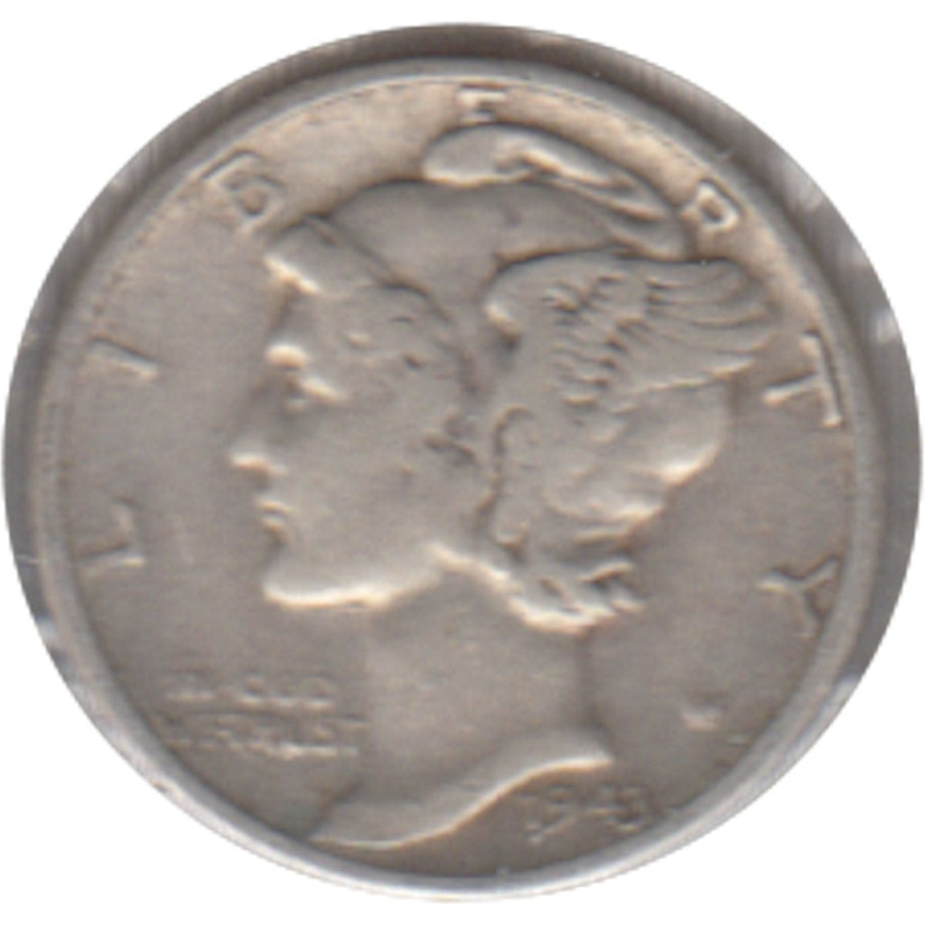 1943 USA Dime Fine (F12)