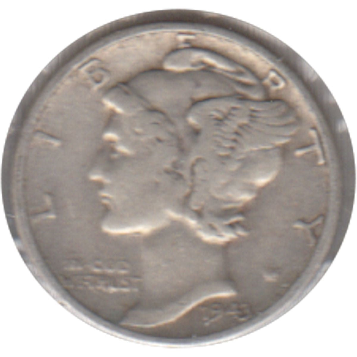 1943 USA Dime Fine (F12)