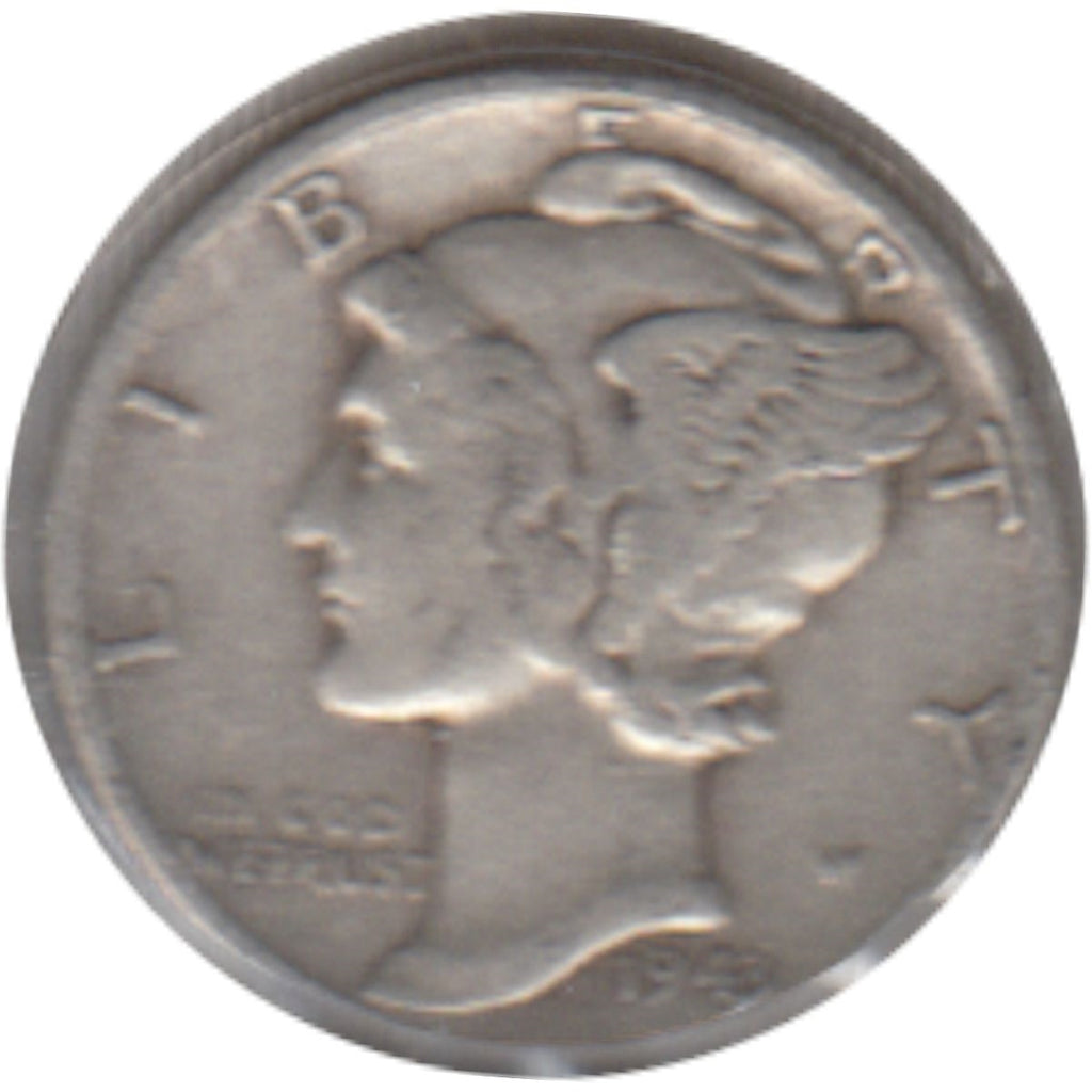 1943 USA Dime VG-F (VG10)