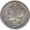 1943 D USA Dime Fine (F12)