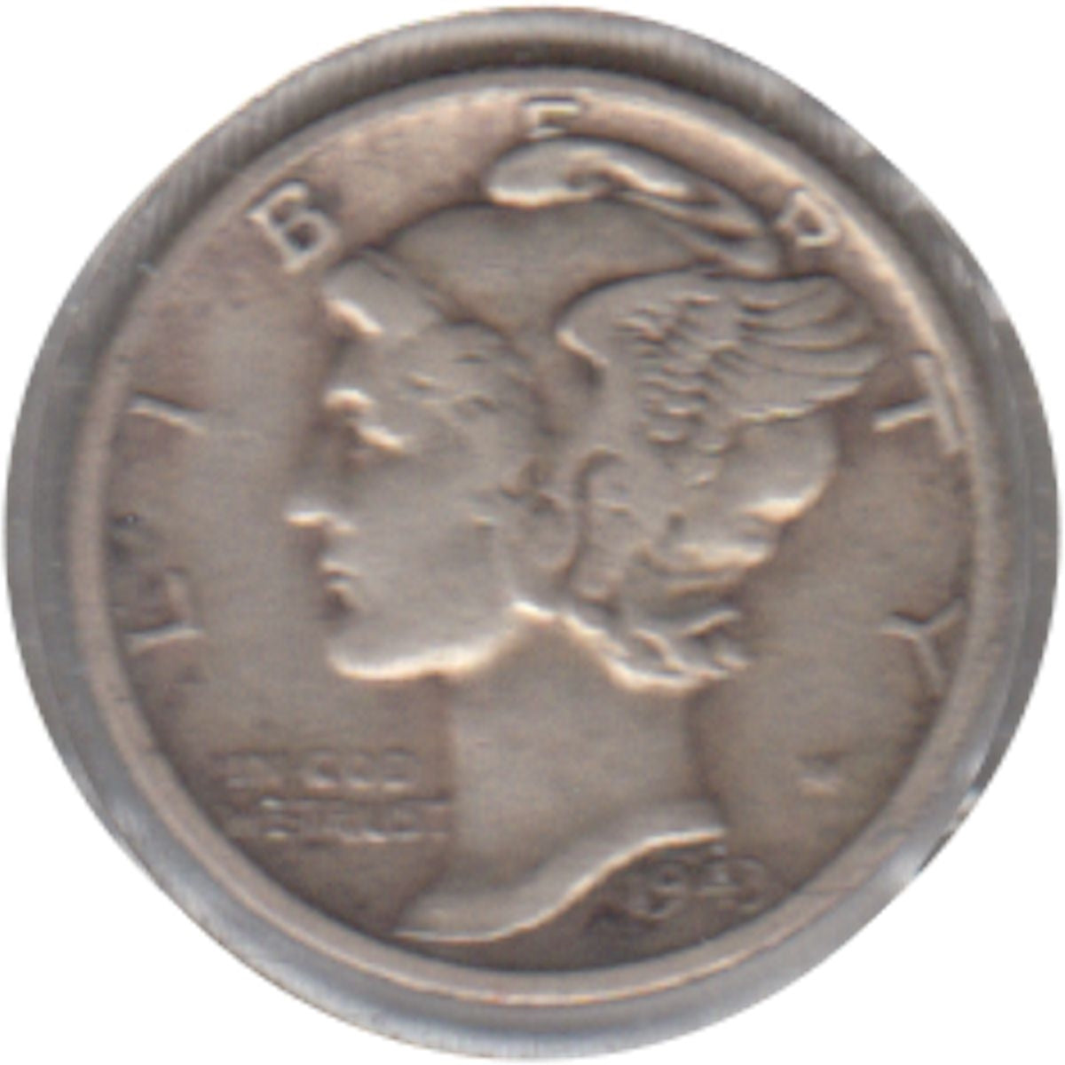 1943 S USA Dime F-VF (F15)
