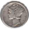 1943 S USA Dime Fine (F12)