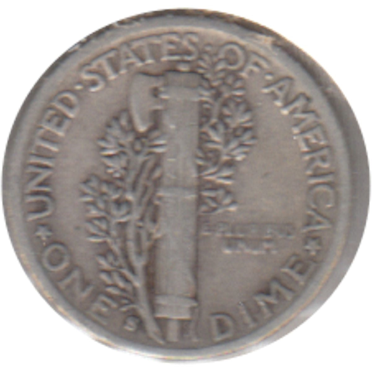 1943 S USA Dime Fine (F12)