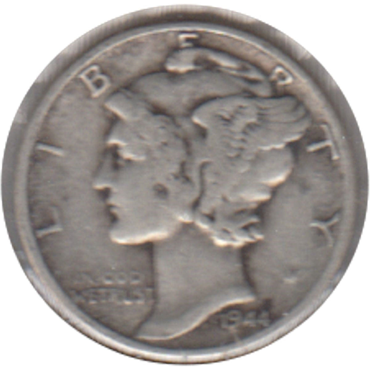 1944 USA Dime Fine (F12)