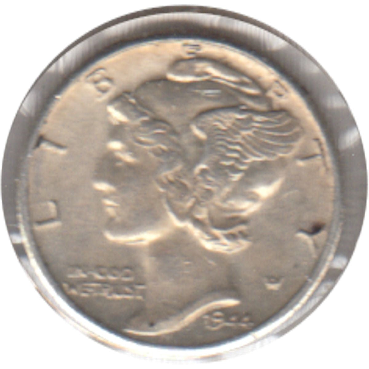 1944 D USA Dime AU-UNC (AU55)