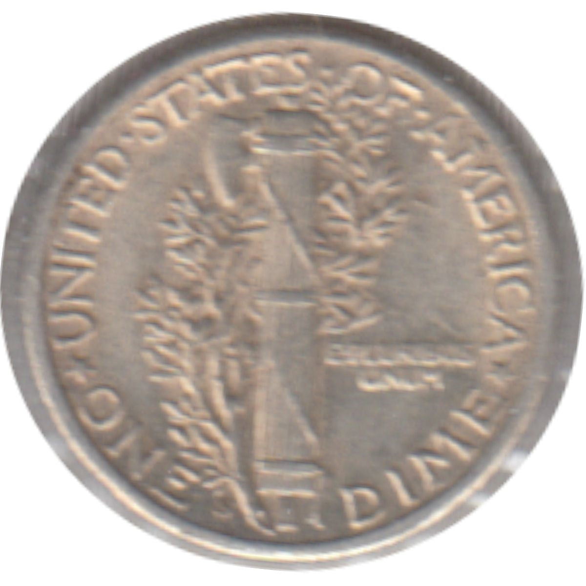 1944 S USA Dime EF-AU (EF45)