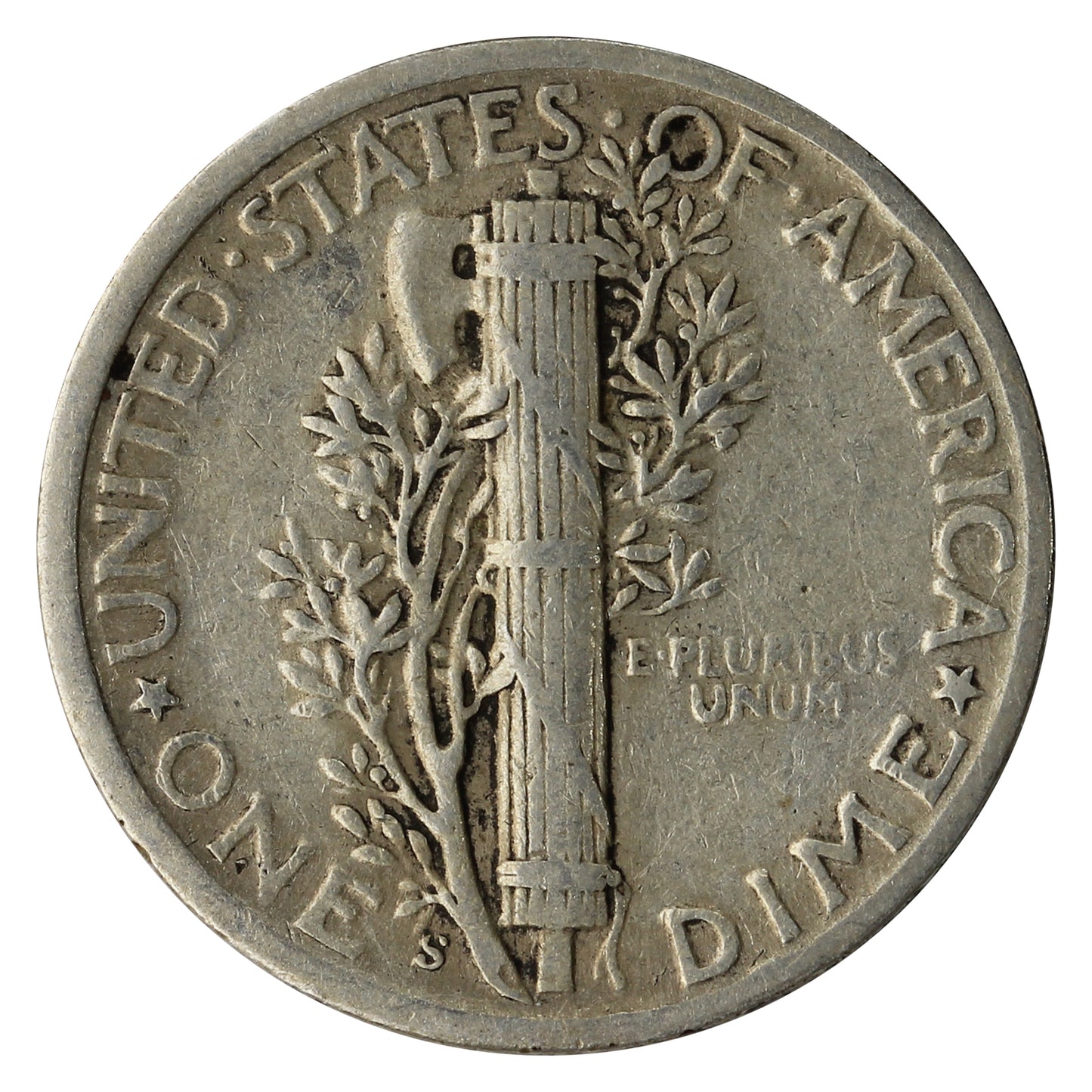 1944 S USA Dime Very Fine (VF20)