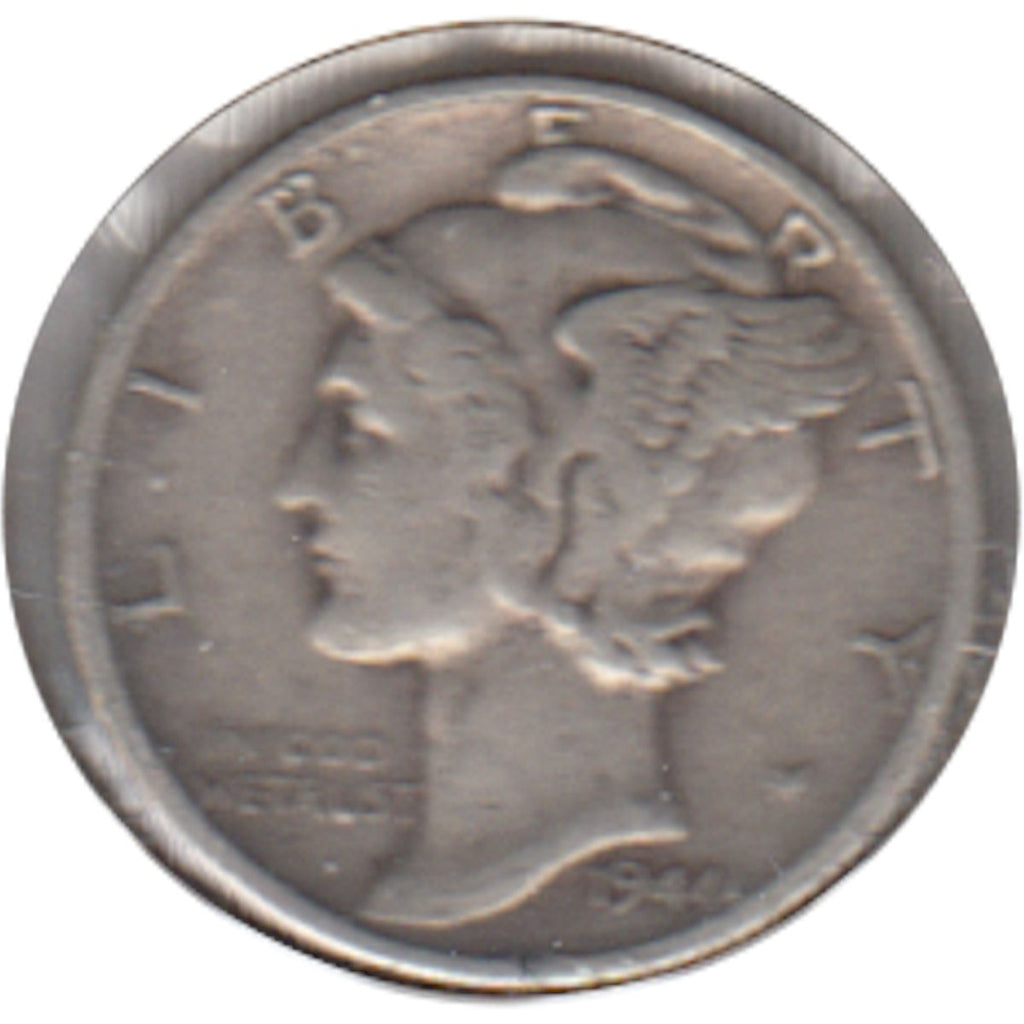 1944 S USA Dime F-VF (F15)