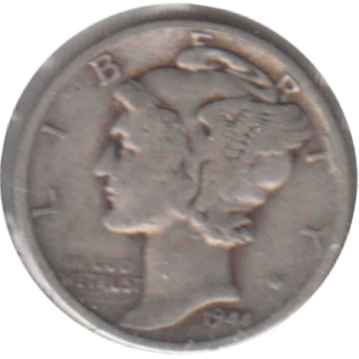 1944 S USA Dime VG-F (VG10)