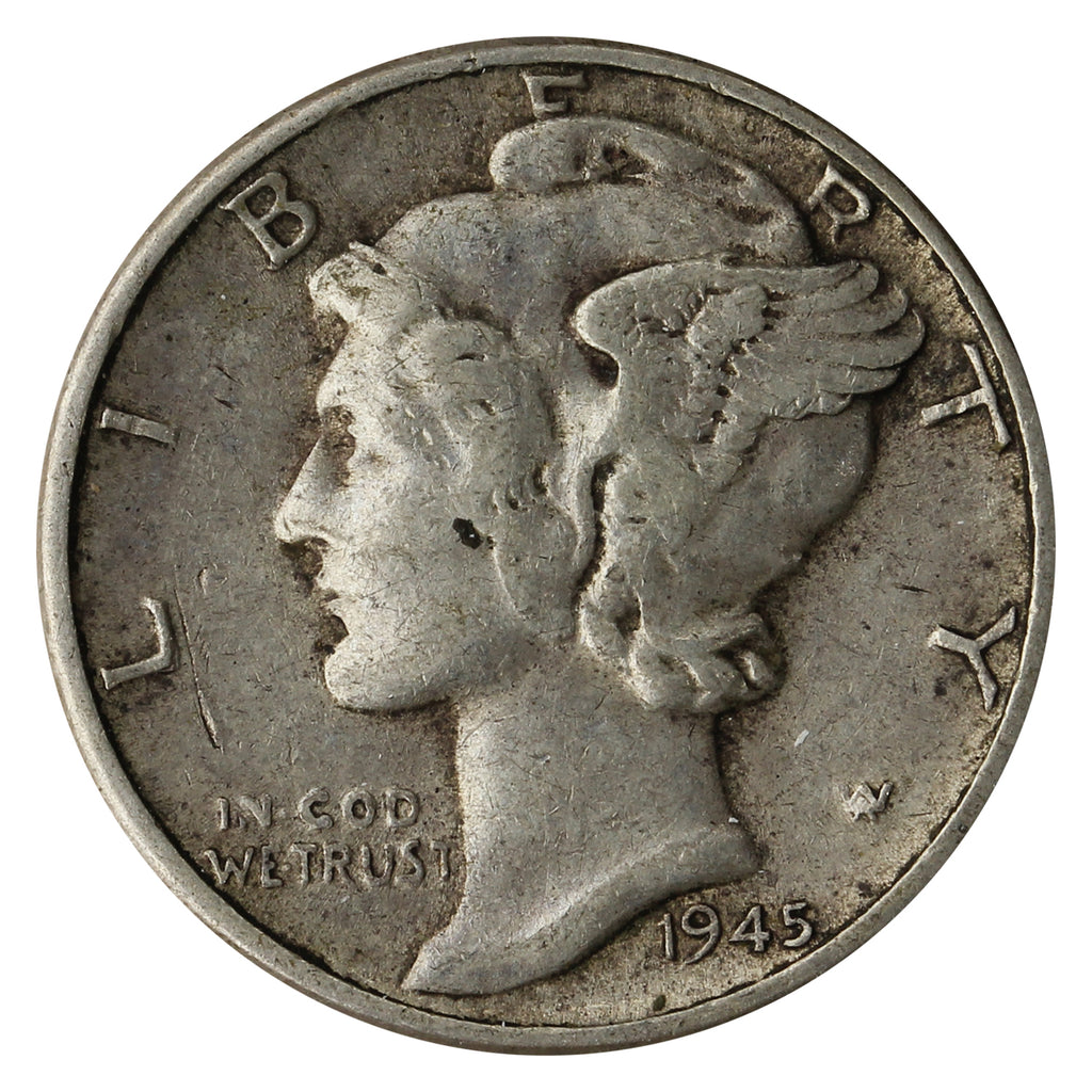 1945 USA Dime VF-EF (VF30)