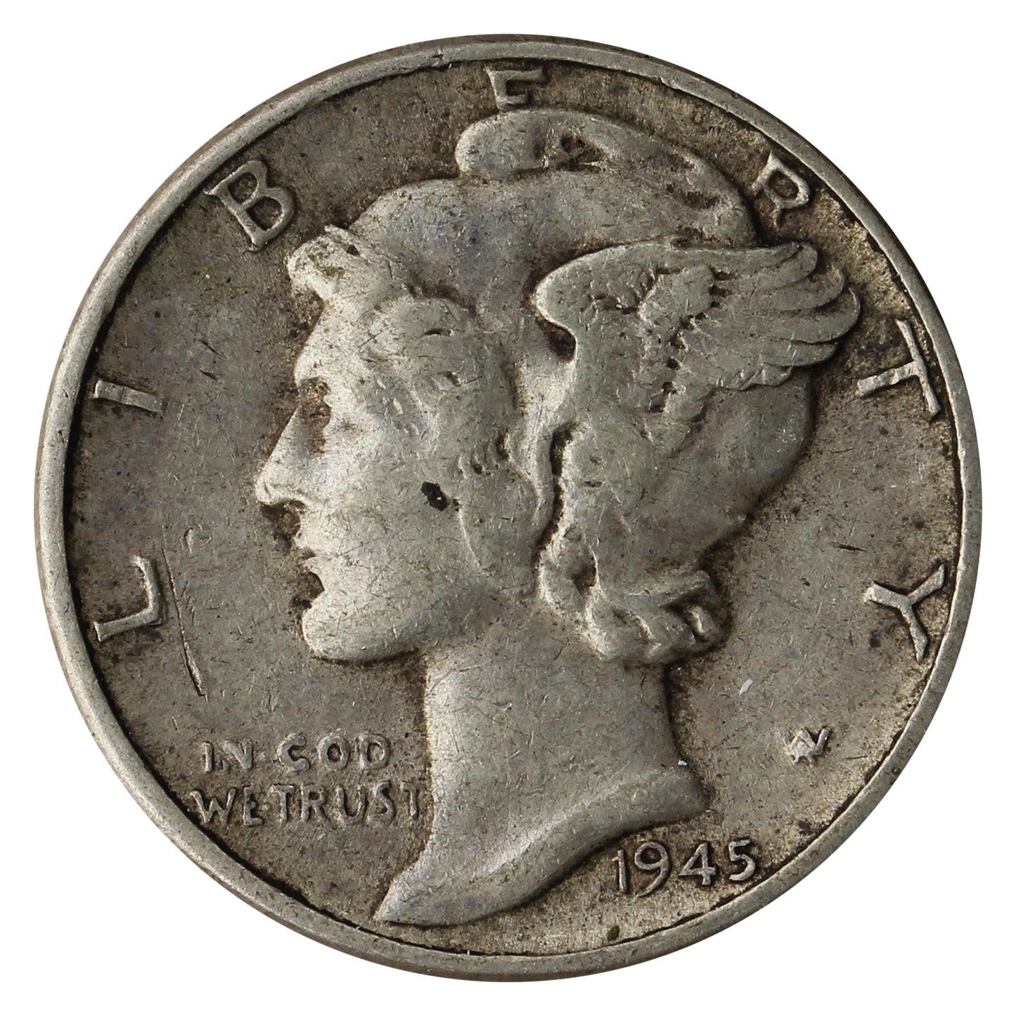 1945 USA Dime VF-EF (VF30)