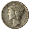1945 D USA Dime Very Fine (VF-20)