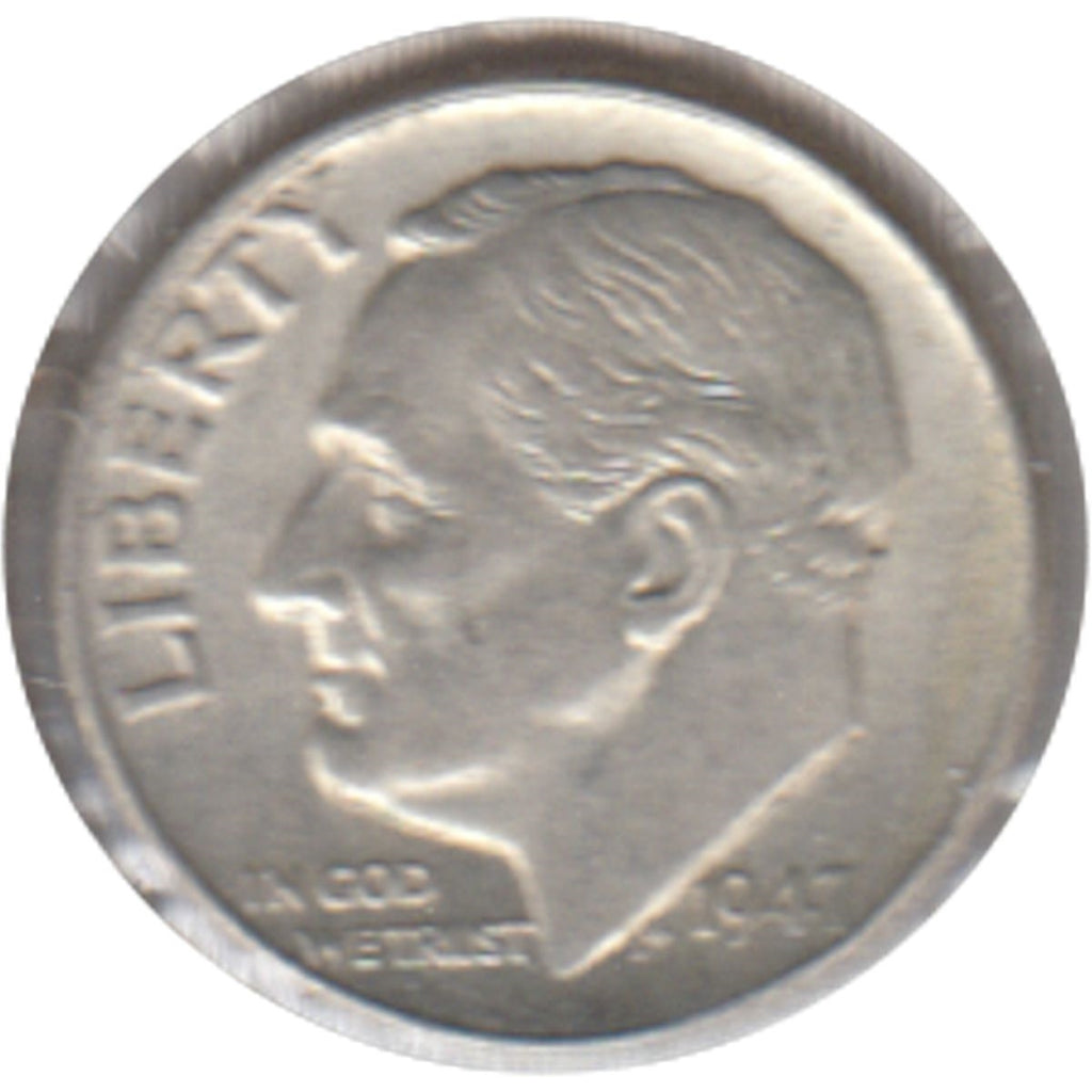 1947 USA Dime Brilliant Uncirculated (MS63)