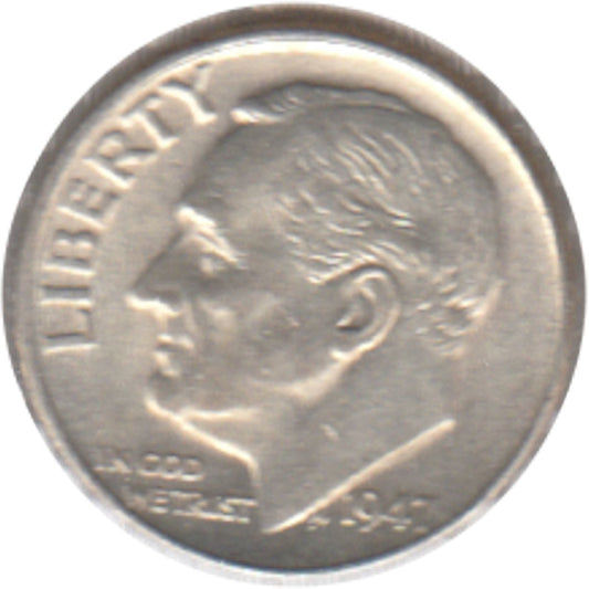 1947 USA Dime Uncirculated (MS60)