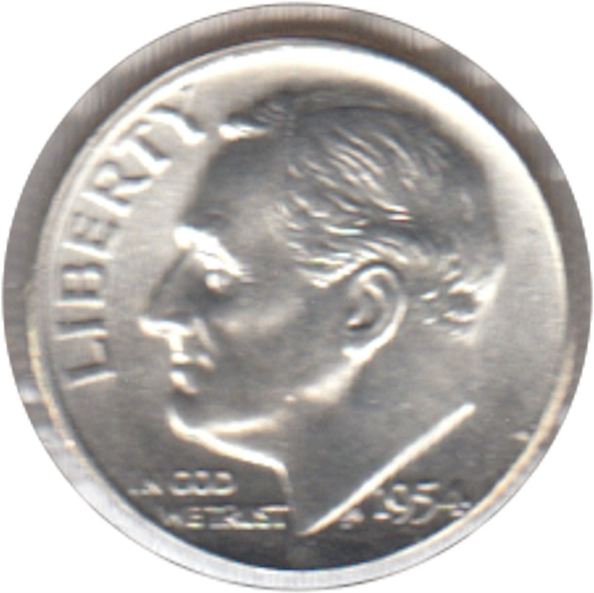 1954 USA Dime Choice Brilliant Uncirculated (MS64)