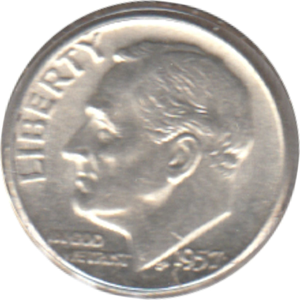 1957 USA Dime Brilliant Uncirculated (MS63)