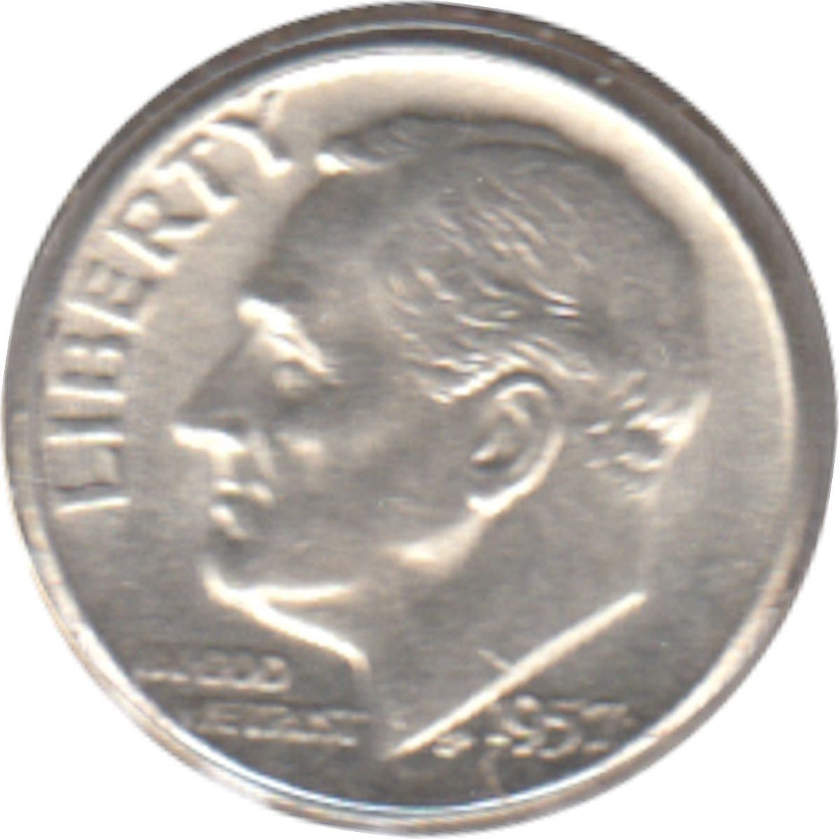 1957 USA Dime Brilliant Uncirculated (MS63)