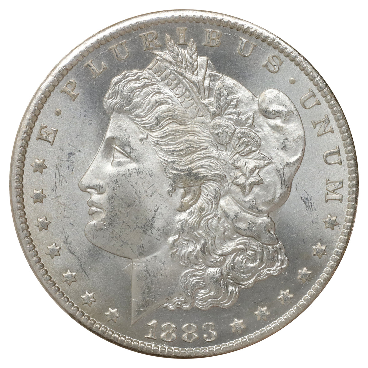 1883 CC USA Dollar Choice Brilliant Uncirculated (MS64) $