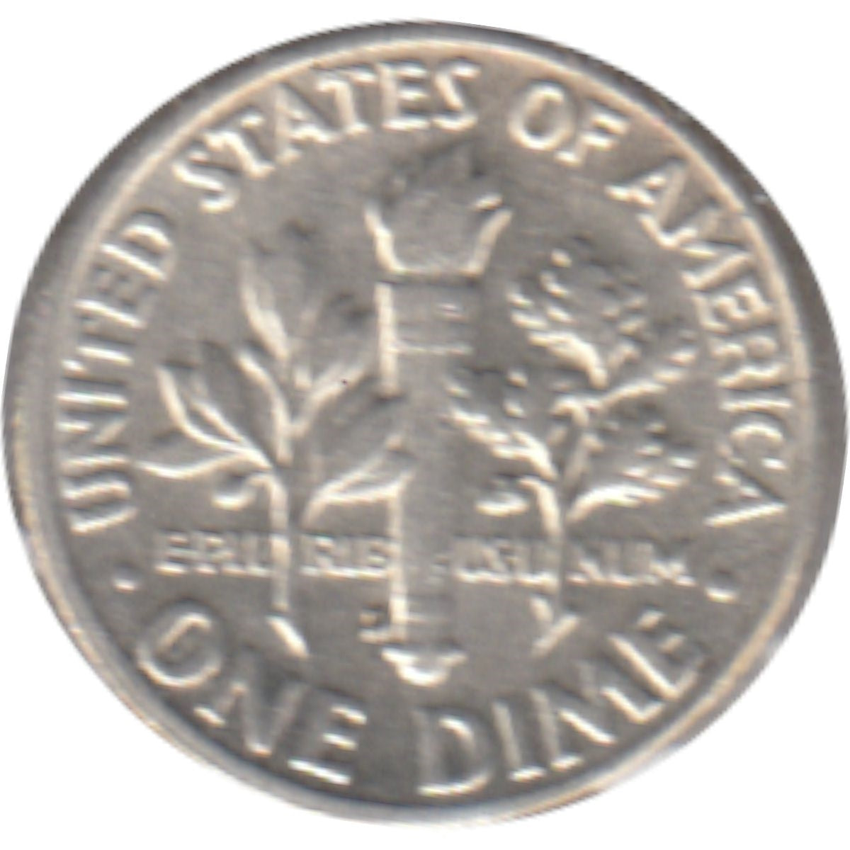 1957 D USA Dime EF-AU (EF45)