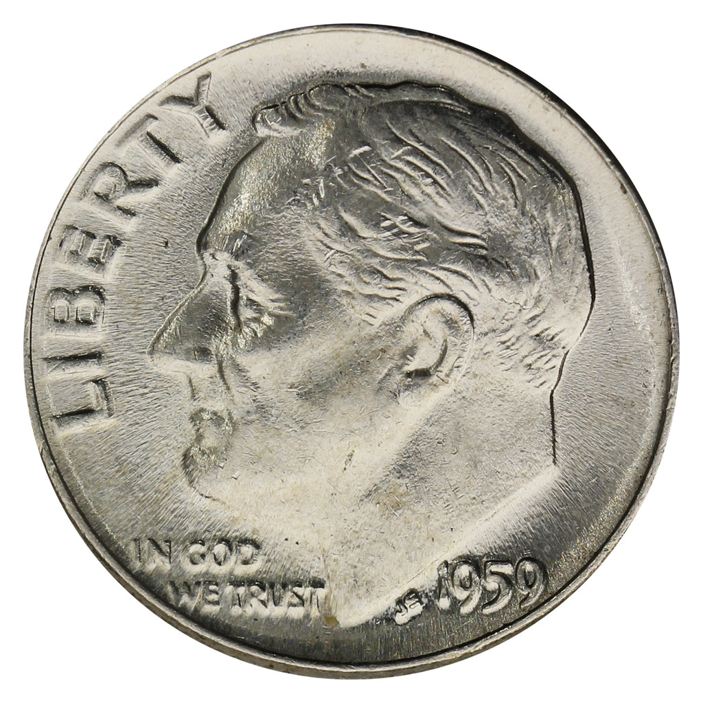 1959 USA Dime Brilliant Uncirculated (MS63)