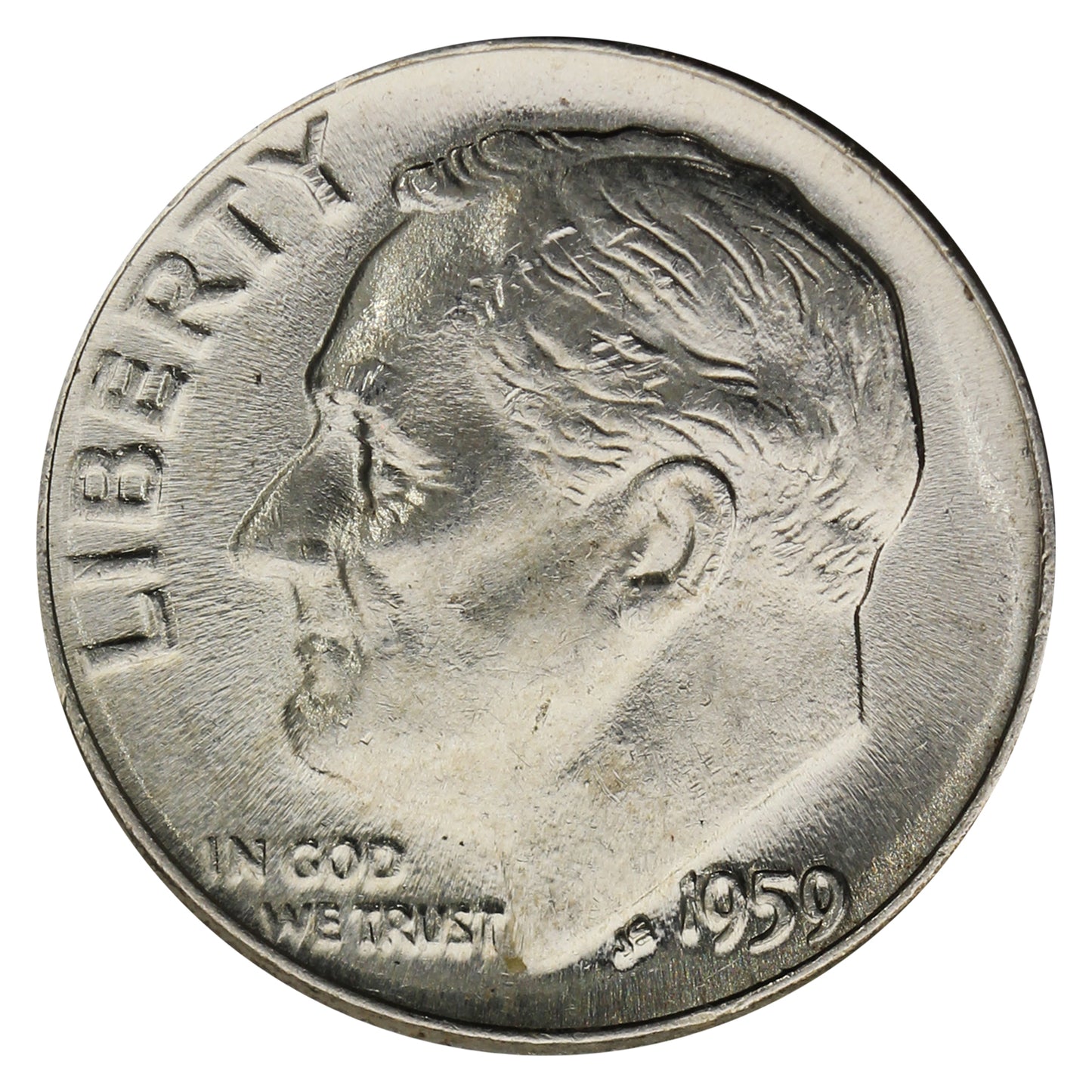 1959 USA Dime Brilliant Uncirculated (MS63)