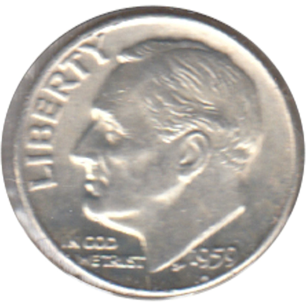 1959 D USA Dime Brilliant Uncirculated (MS63)