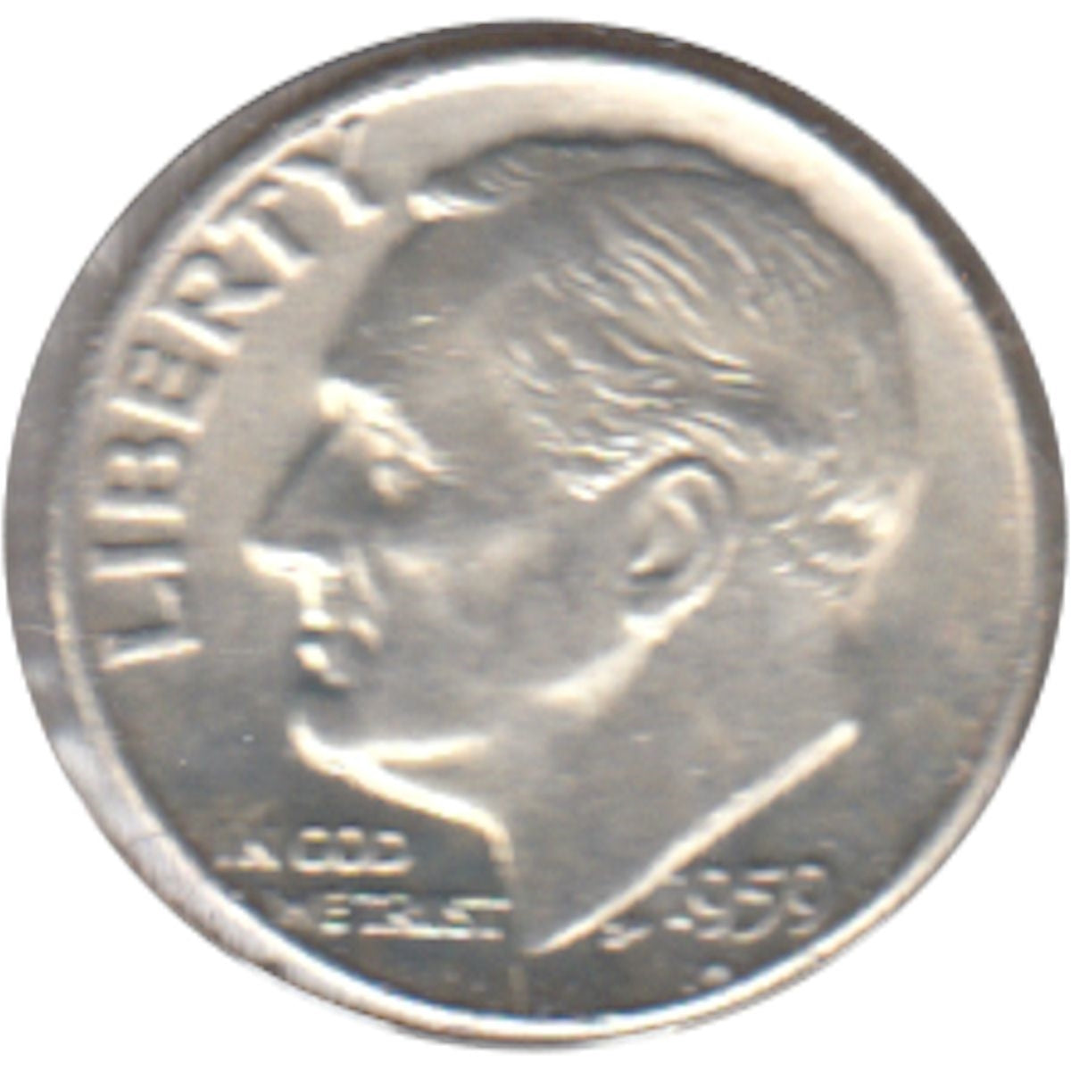 1959 D USA Dime Brilliant Uncirculated (MS63)