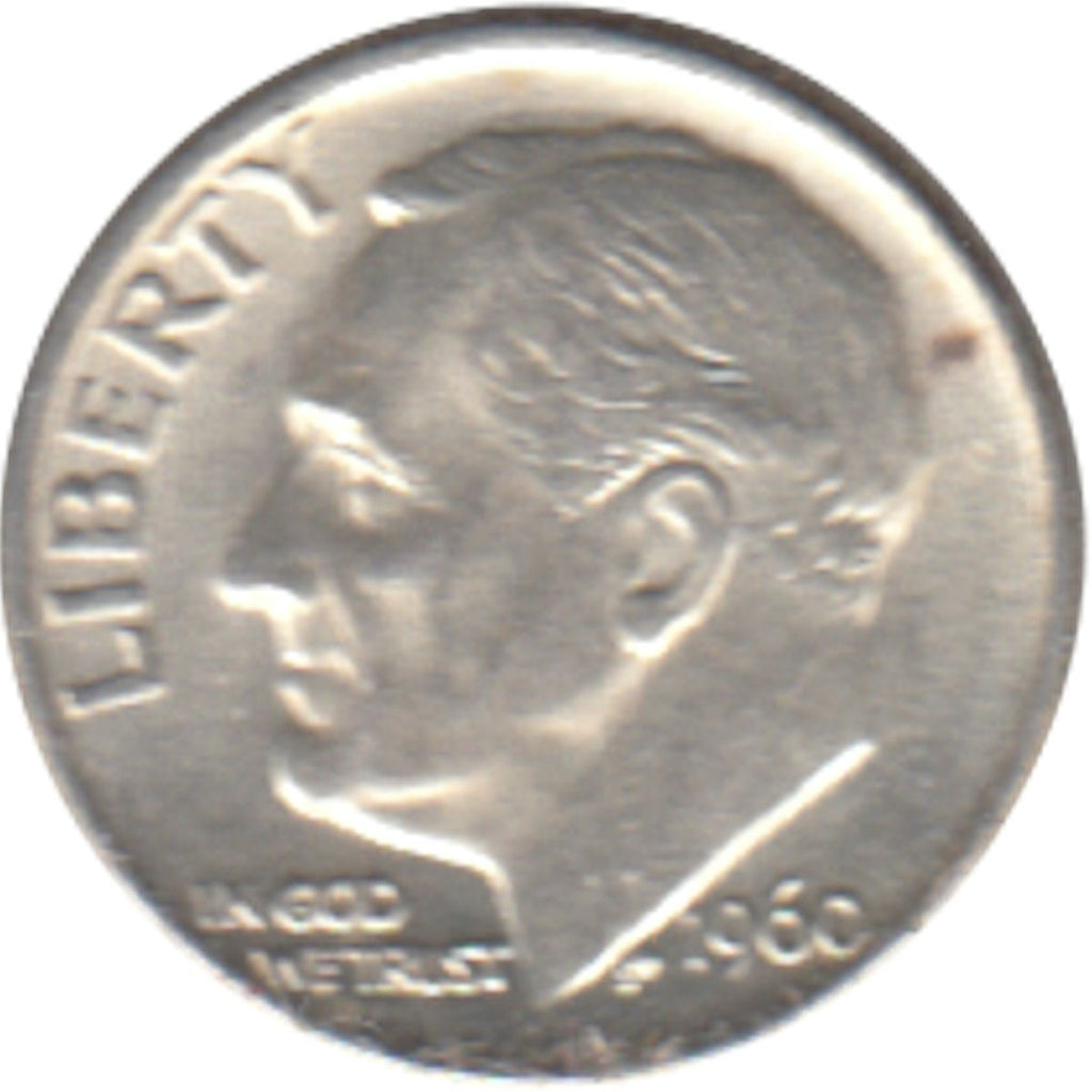 1960 USA Dime AU-UNC (AU55)