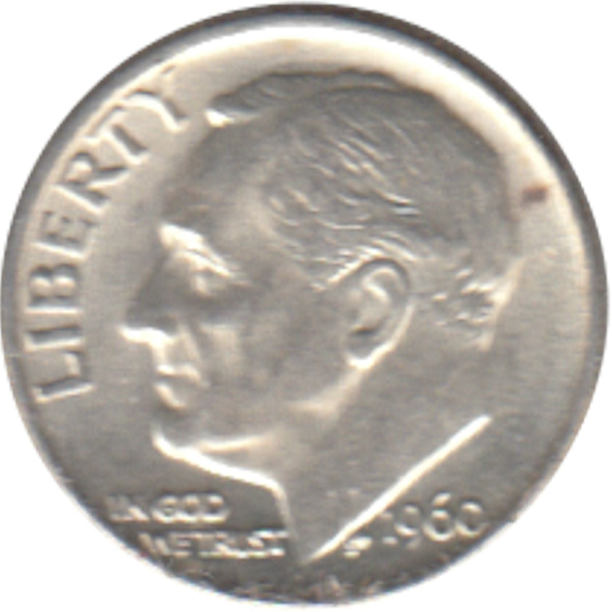 1960 USA Dime AU-UNC (AU55)