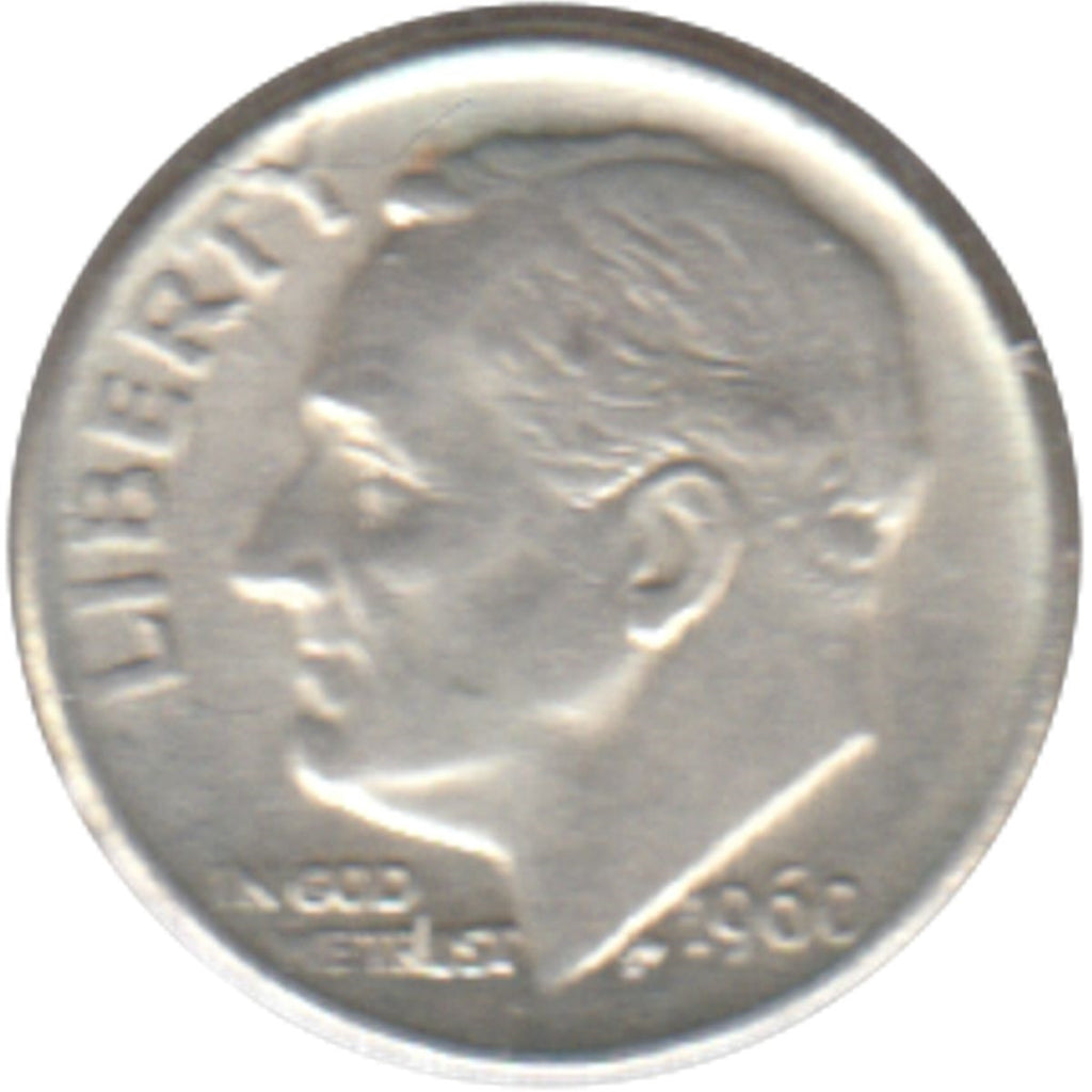1960 USA Dime Almost Uncirculated (AU50)
