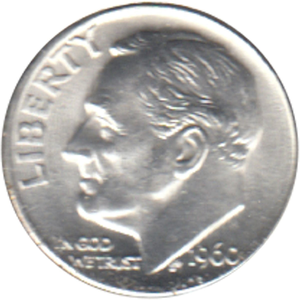 1960 D USA Dime Choice Brilliant Uncirculated (MS64)