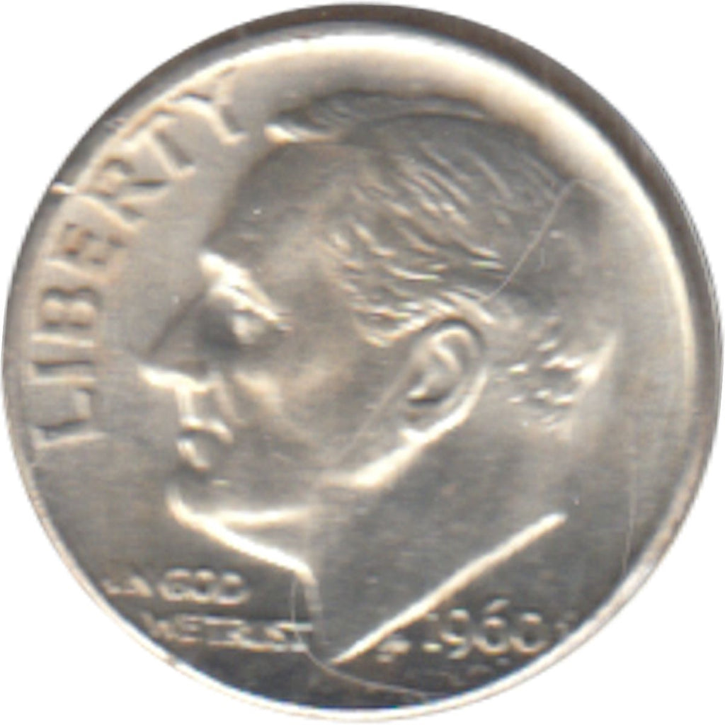 1960 D USA Dime Brilliant Uncirculated (MS63)