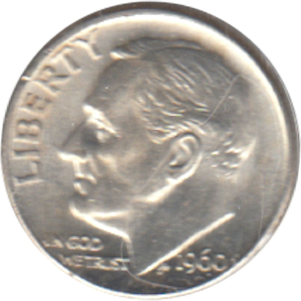 1960 D USA Dime Brilliant Uncirculated (MS63)