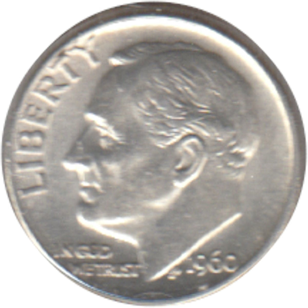 1960 D USA Dime UNC+ (MS62)