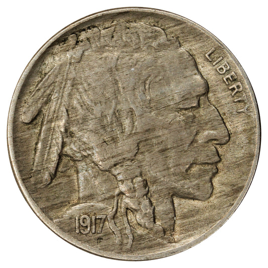 1917 USA Nickel Almost Uncirculated (AU50)