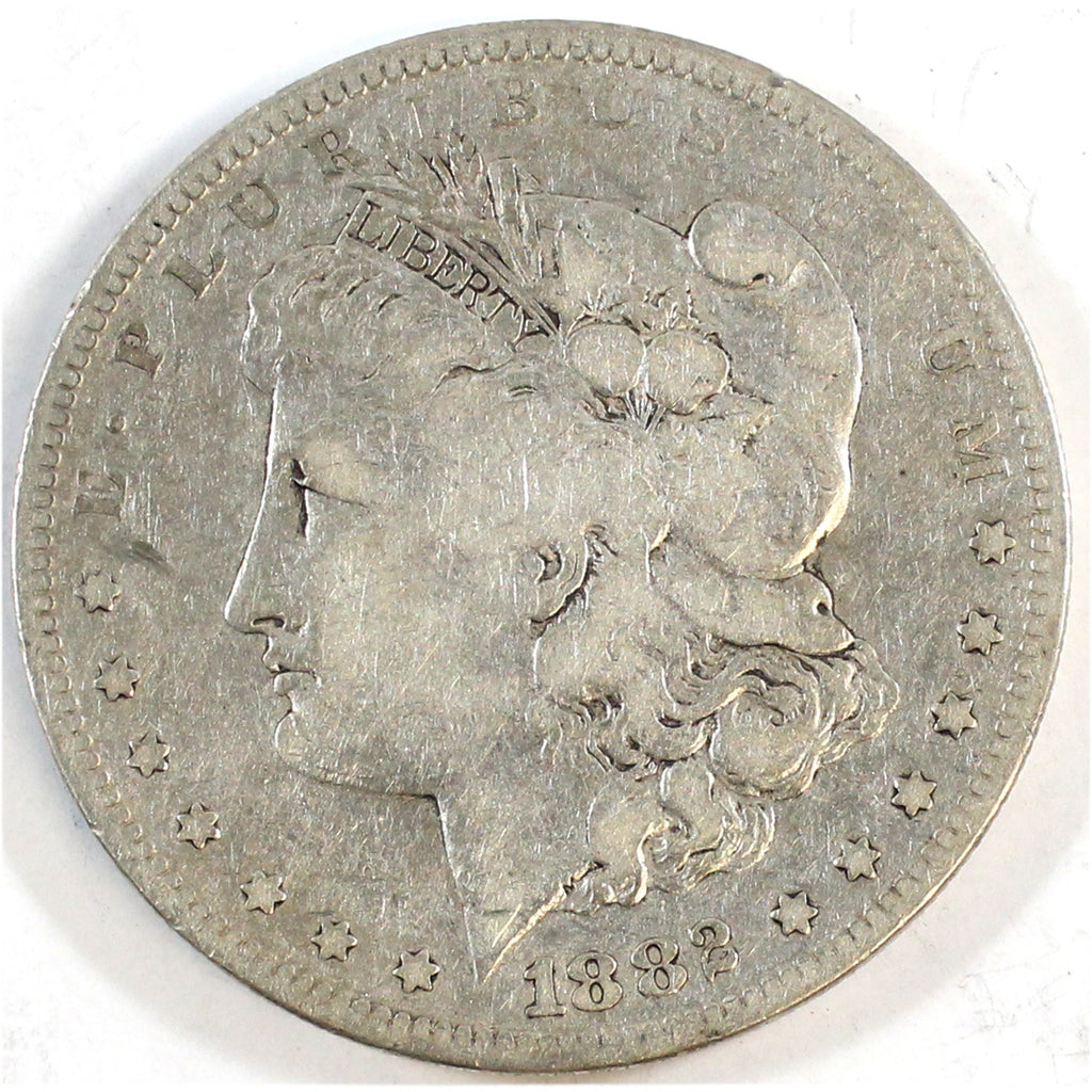 1882 S USA Dollar F-VF (F15)