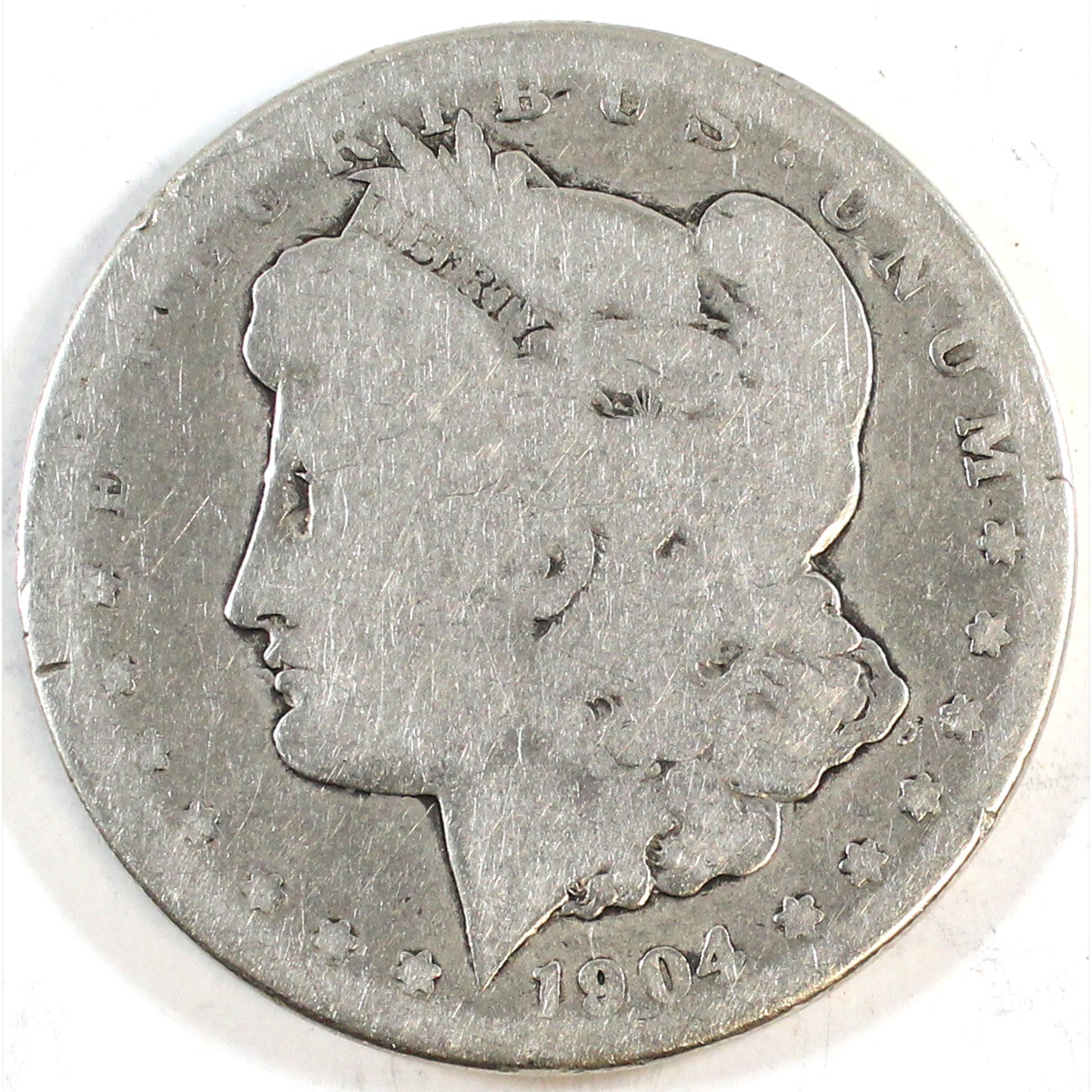 1904 S USA Dollar About Good (AG3)