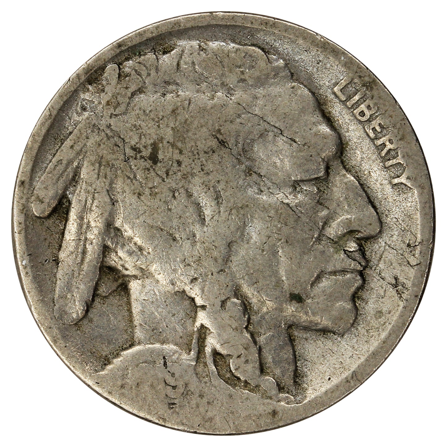 1919 S USA Nickel G-VG (G6)