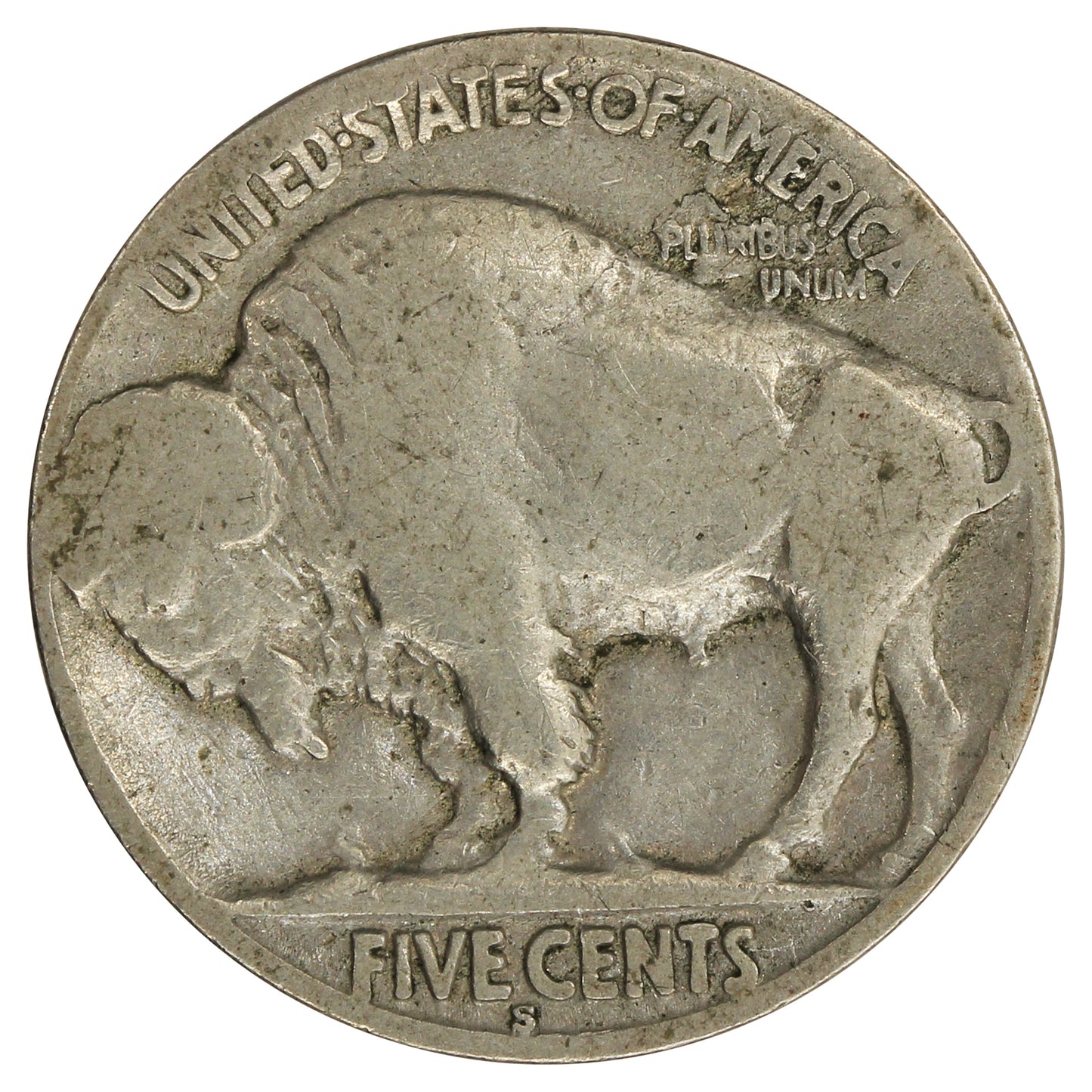 1919 S USA Nickel G-VG (G6)