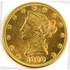 1899 USA $10.00 Gold Brilliant Uncirculated (MS63) $
