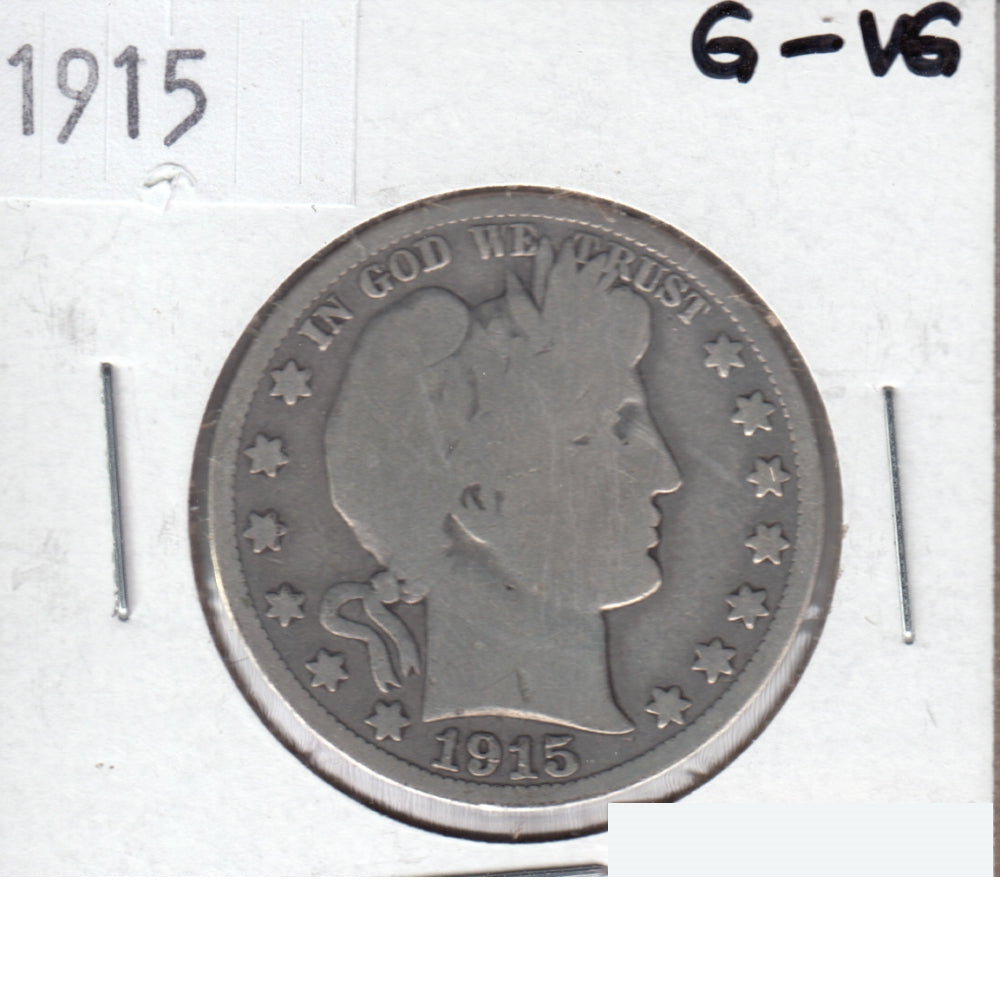 1915 USA Half Dollar G-VG (G6) $