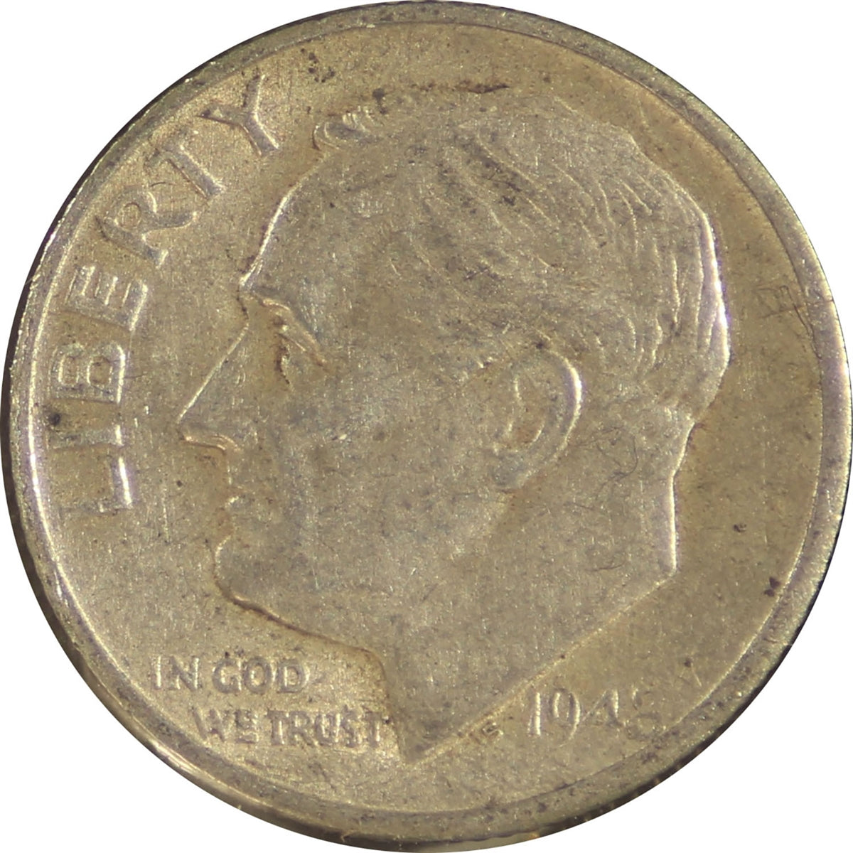 1948 S USA Dime Circulated