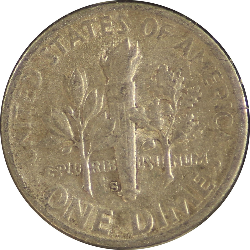 1951 S USA Dime Circulated
