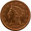 1878 USA $2.50 Gold AU-UNC (AU55)
